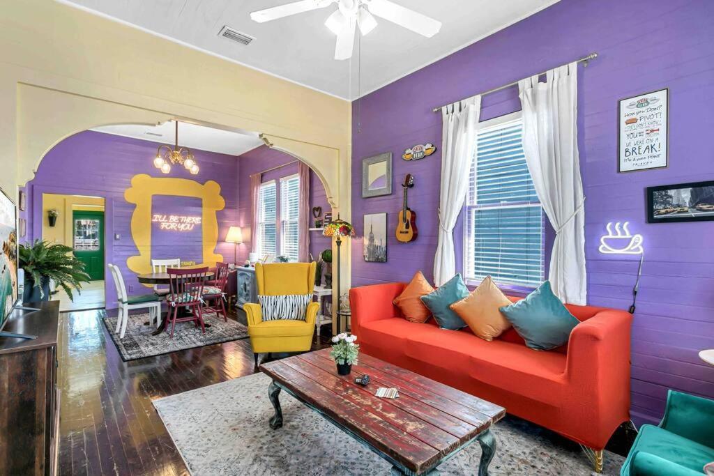 Friends Airbnb Themed 2Bed 2Bath Walkable To All Of Ybor Tampa Eksteriør billede