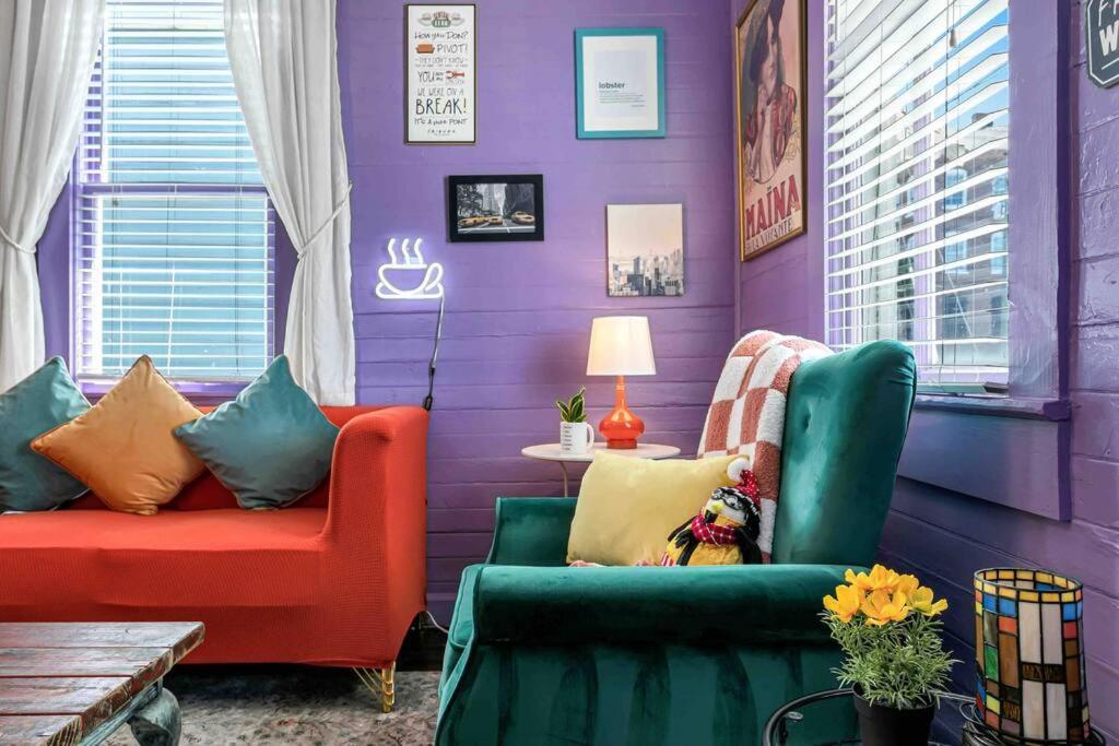 Friends Airbnb Themed 2Bed 2Bath Walkable To All Of Ybor Tampa Eksteriør billede